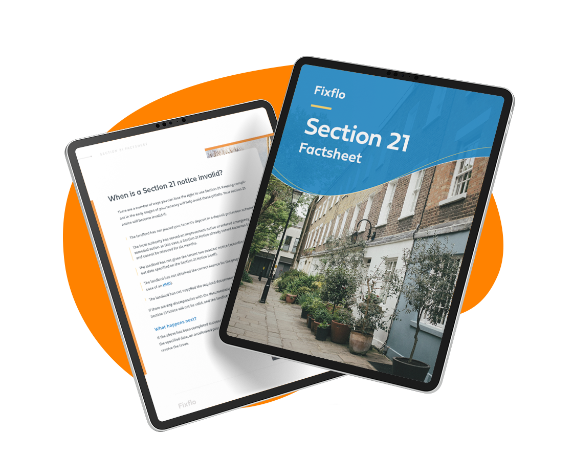 Section 21 Factsheet Section 21 Factsheet